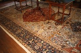 Kashmir hand knotted rug