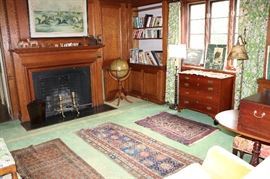 Hand knotted antique rugs and furniture