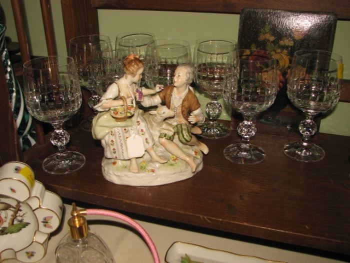 crystal stemware