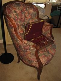 vintage Queen Anne chair
