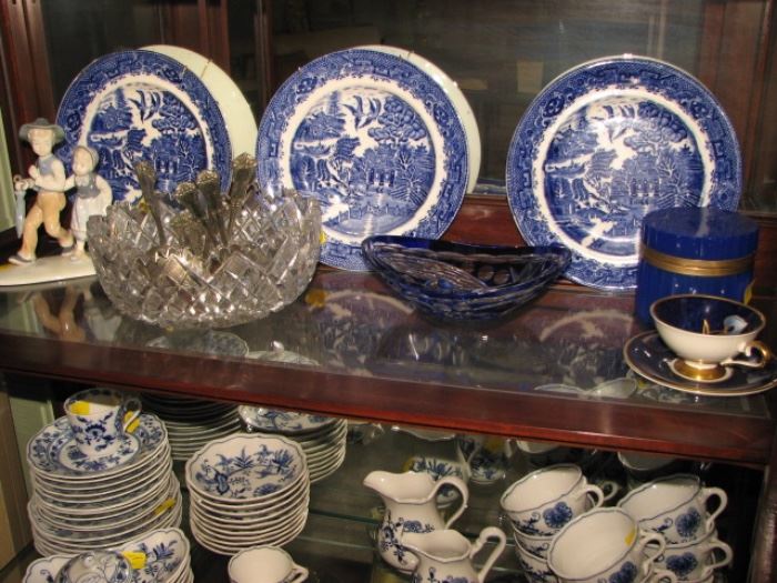 Blue willow china
