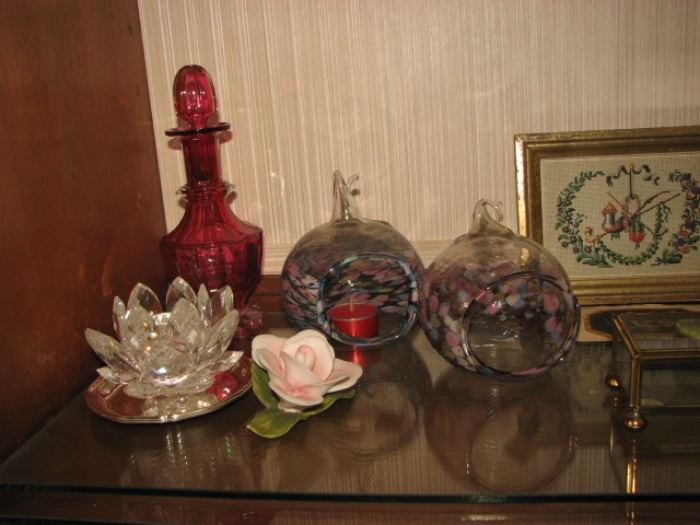 Ruby flash decanter