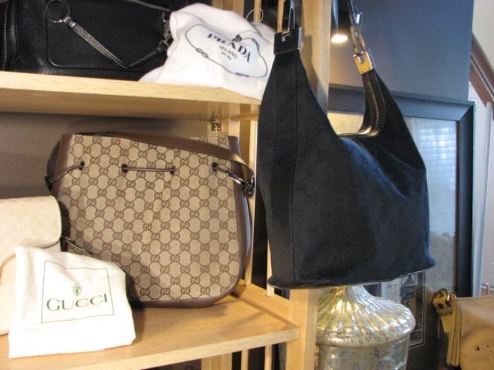 Gucci & Prada purses