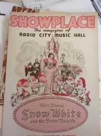 Sheet music & paper ephemera