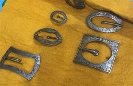 Sterling belt buckles