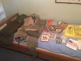 Army uniforms & collectibles