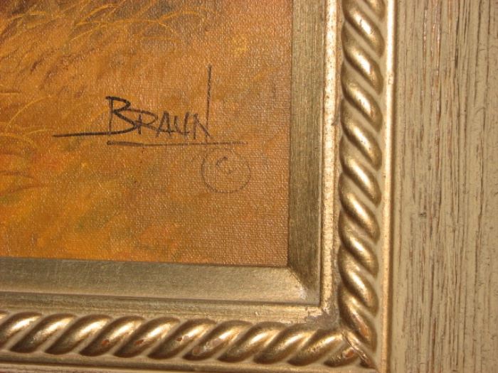 Braun painting