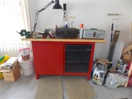 WORKBENCH AND TOOLS