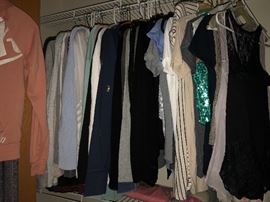 High end tops and sweater - several sizes