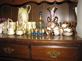 More vintage pottery, china, glass