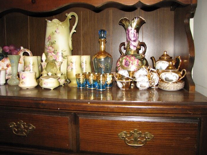 More vintage pottery, china, glass