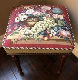 Needlepoint Stool