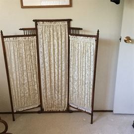 Child size folding bentwood screen, sweetest ever seen