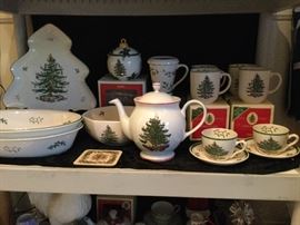 Spode Christmas dishes