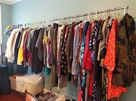 CLOTHES...MEN, WOMEN, AND CHILDREN.