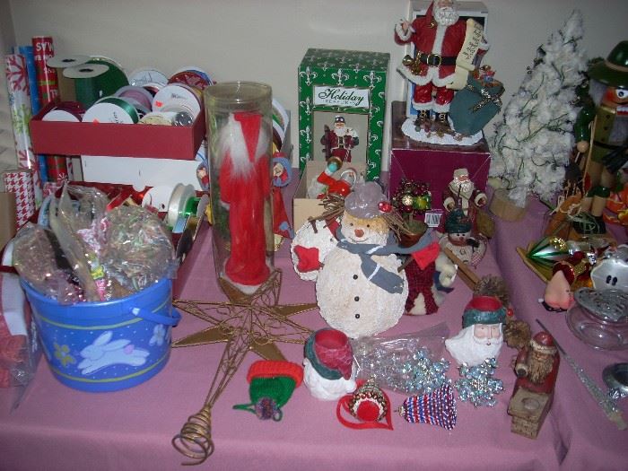 Christmas and craft items