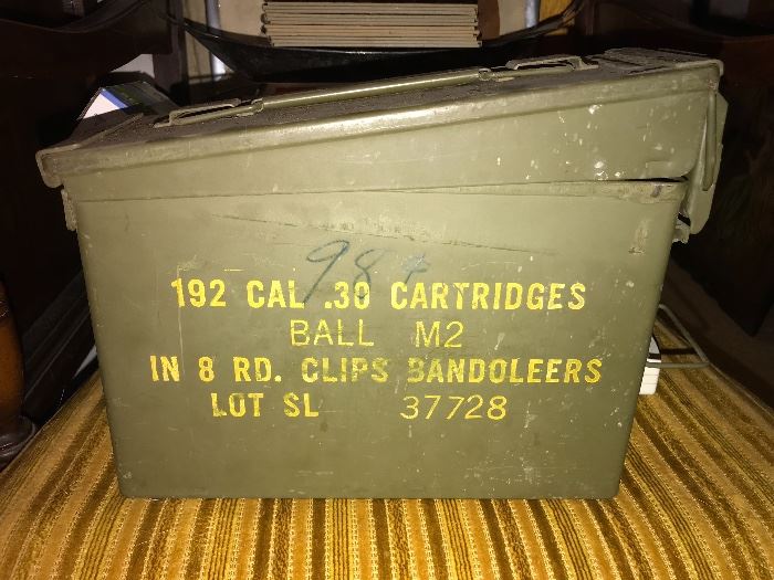 Army ammo box