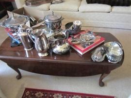 Silver plate items