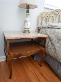 MARBLE TOP NIGHT STANDS