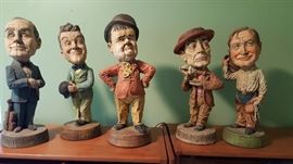 Chalk Famous Character Statues