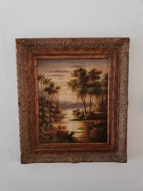 Signed original oil painting