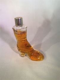Vintage Avon Collectors Bottle Ladies Boot