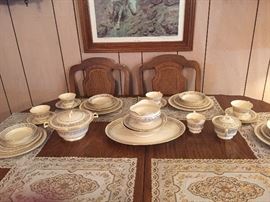 Atlas China Made in U.S.A. 22K Gold Edge