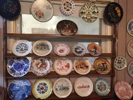 Vintage Collectors Plates, Vernon Kils