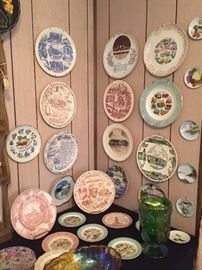 Vintage Collectors Plates, Vernon Kils