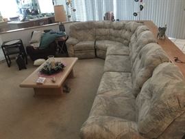 Sleeper sofa recliner