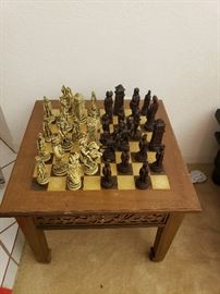 Hand Carved Chess Set