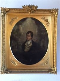 1848 Portrait of Robert Burns, the Scottish poet