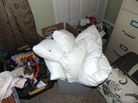 Flushy Pillows and Comforter Set