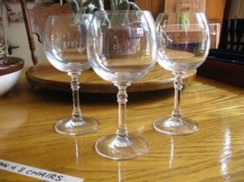 Ralph Lauren crystal wine glasses (Bedford)
