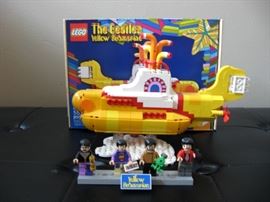 The Beatles Yellow Submarine legos 