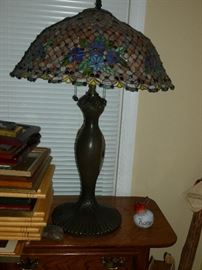Beautiful Art Glass Lamp