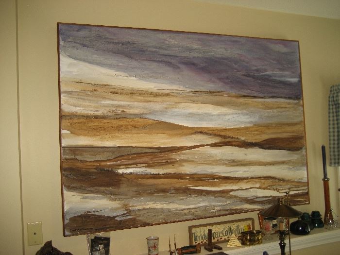 Janet Hart Heinicke abstract landscape painting