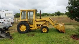 Bulldozer like Tractor