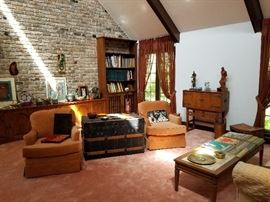 Interesting, custom built mid-century home with an eclectic vibe....