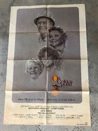 On Golden Pond...1 of the 36 Vintage Posters Available at this sale!! They are from the Victoria Theater on Caroline Street in Fredericksburg,Va. They were mailed to the theater ,to be displayed in the marquee. They were usually thrown away ,but a family member worked there & saved them!