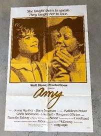 Amy...1 of the 36 Vintage Posters Available at this sale!! They are from the Victoria Theater on Caroline Street in Fredericksburg,Va. They were mailed to the theater ,to be displayed in the marquee. They were usually thrown away ,but a family member worked there & saved them!