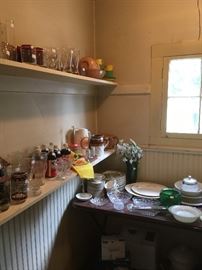 Assorted Antique & Vintage Kitchen Items,etc..