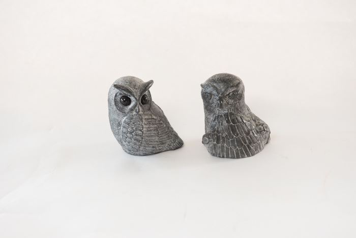Set Of Owl Figurines 