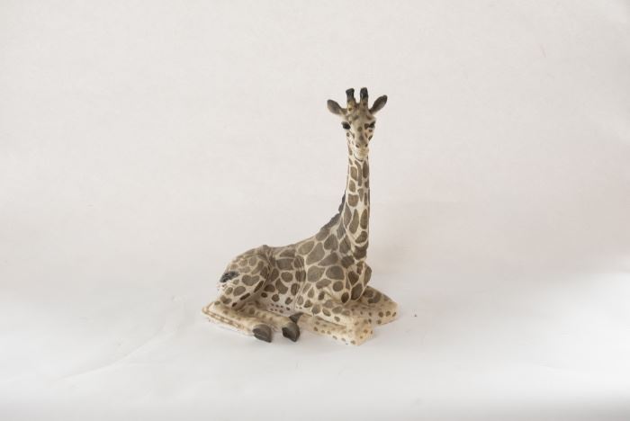 Ceramic Giraffe Figure