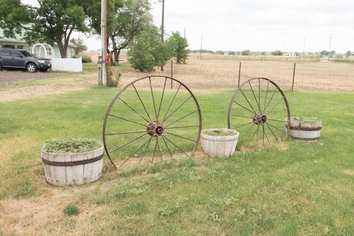 Vintage Wagon Wheels