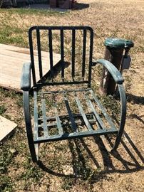 Metal Outdoor Patio Chair