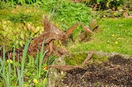 COPPER GARDEN SCULPTURE