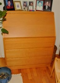 DANISH SLANT FRONT DESK/CHEST TORRING 