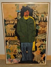 SHIRLEY BRAINARD ~ "TO WHAT DRUMMER"  A GREAT ANTI-VIETNAM WAR COLLAGE  