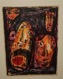 "MASKS"  ALMA  GOETCH  1955